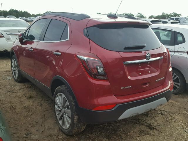 KL4CJASB4HB158804 - 2017 BUICK ENCORE PRE RED photo 3