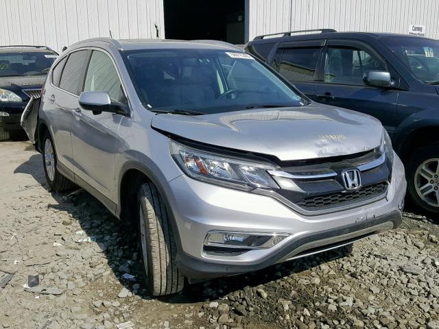 2HKRM4H7XGH610604 - 2016 HONDA CR-V EXL SILVER photo 1