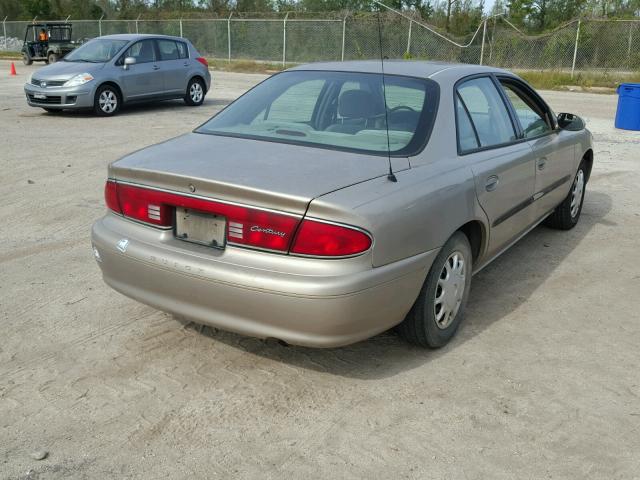 2G4WS52J631124057 - 2003 BUICK CENTURY CU GOLD photo 4