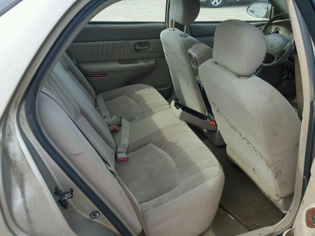 2G4WS52J631124057 - 2003 BUICK CENTURY CU GOLD photo 6