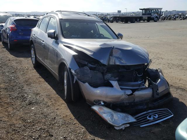 JN1AJ0HP8AM703541 - 2010 INFINITI EX35 BASE GRAY photo 1