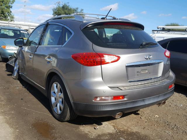 JN1AJ0HP8AM703541 - 2010 INFINITI EX35 BASE GRAY photo 3