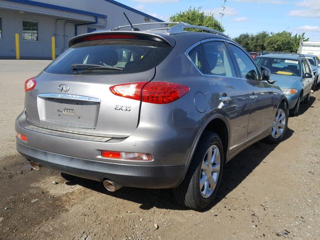 JN1AJ0HP8AM703541 - 2010 INFINITI EX35 BASE GRAY photo 4