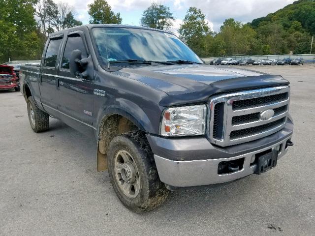 1FTWW31P45EC59705 - 2005 FORD F350 SRW S GRAY photo 1