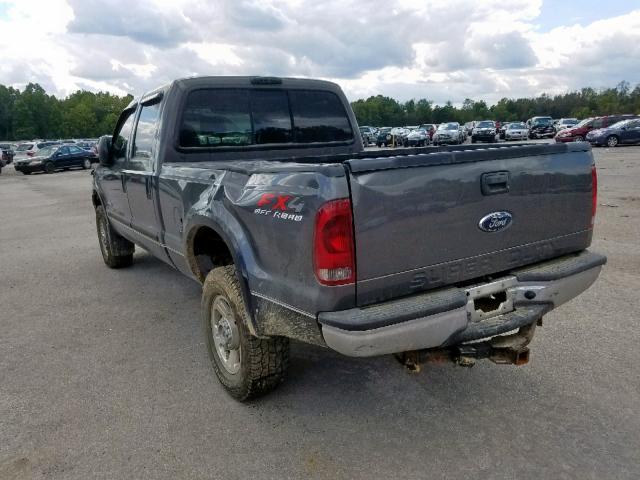 1FTWW31P45EC59705 - 2005 FORD F350 SRW S GRAY photo 3