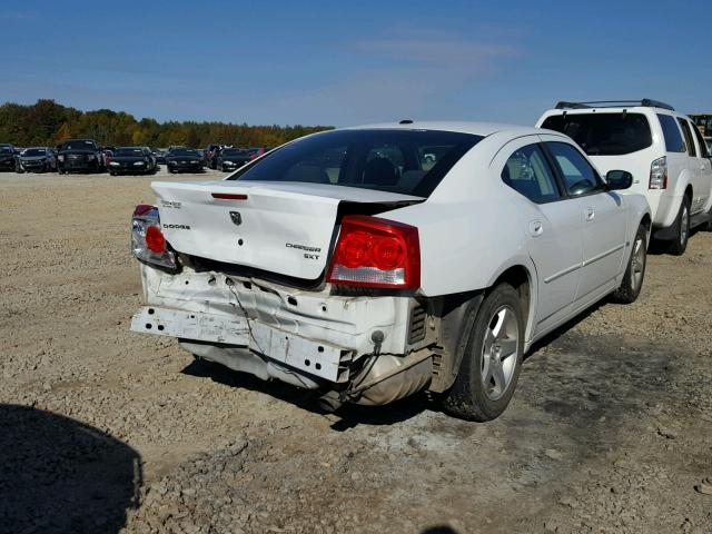 2B3CA3CV5AH256829 - 2010 DODGE CHARGER SX WHITE photo 4