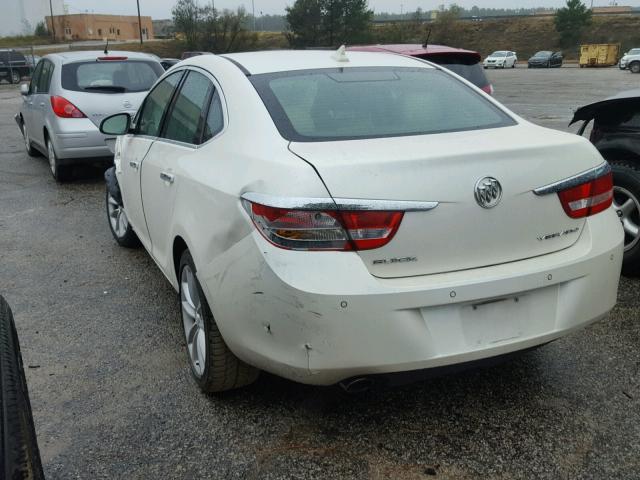 1G4PR5SK8C4225405 - 2012 BUICK VERANO CON WHITE photo 3