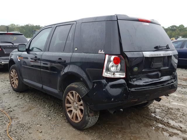 SALFP24N08H047364 - 2008 LAND ROVER LR2 SE BLACK photo 3