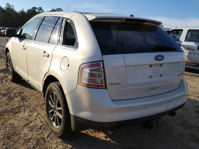 2FMDK39C08BA01522 - 2008 FORD EDGE LIMIT WHITE photo 3