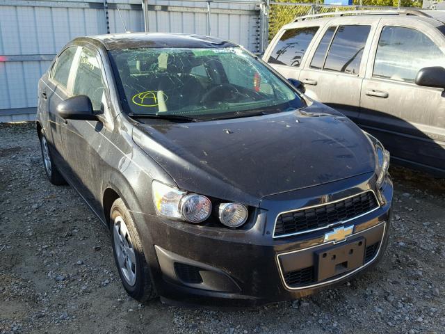 1G1JA5SH2F4137338 - 2015 CHEVROLET SONIC LS BLACK photo 1