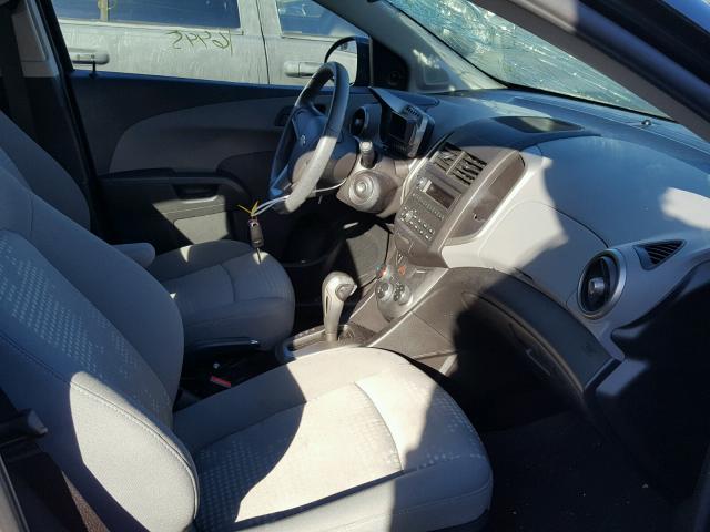 1G1JA5SH2F4137338 - 2015 CHEVROLET SONIC LS BLACK photo 5