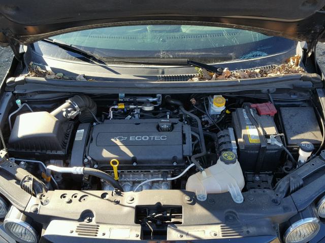 1G1JA5SH2F4137338 - 2015 CHEVROLET SONIC LS BLACK photo 7