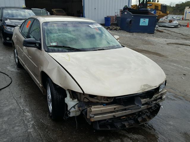 1G2WP52K73F127917 - 2003 PONTIAC GRAND PRIX GOLD photo 1