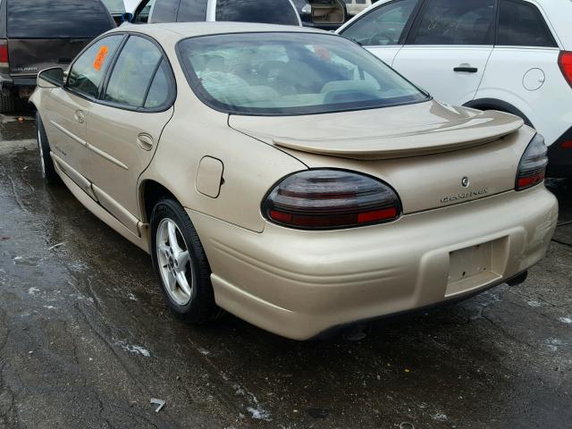 1G2WP52K73F127917 - 2003 PONTIAC GRAND PRIX GOLD photo 3