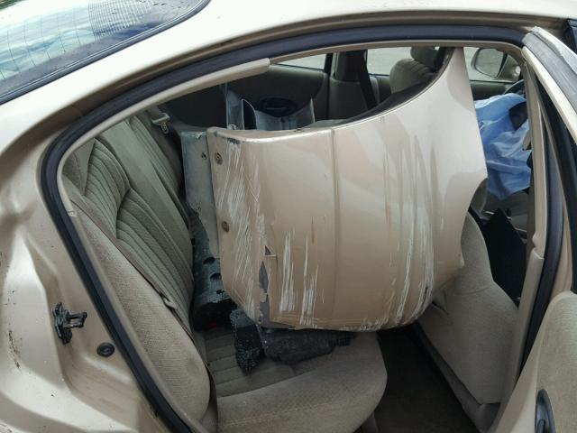 1G2WP52K73F127917 - 2003 PONTIAC GRAND PRIX GOLD photo 6