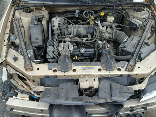 1G2WP52K73F127917 - 2003 PONTIAC GRAND PRIX GOLD photo 7