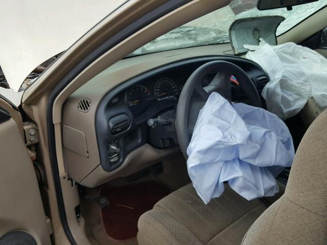 1G2WP52K73F127917 - 2003 PONTIAC GRAND PRIX GOLD photo 8