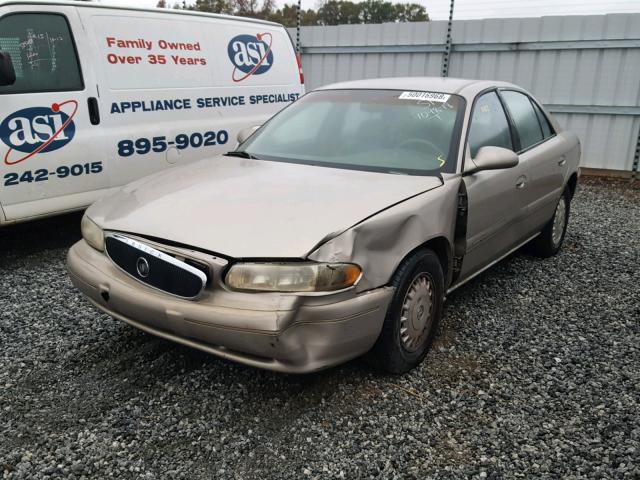 2G4WY55JXY1226656 - 2000 BUICK CENTURY LI GOLD photo 2