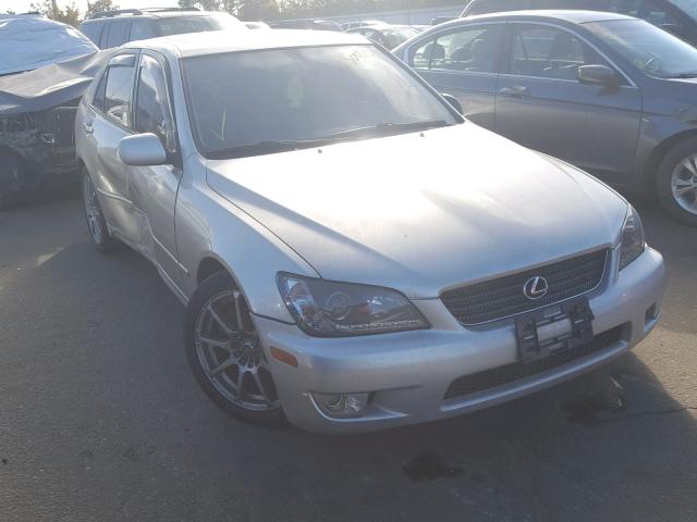 JTHBD182310026178 - 2001 LEXUS IS 300 SILVER photo 1