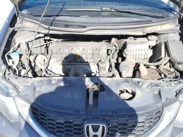 2HGFB2F65DH542421 - 2013 HONDA CIVIC HF GRAY photo 7