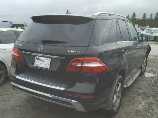 4JGDA2EB8DA100167 - 2013 MERCEDES-BENZ ML 350 BLU BLACK photo 4