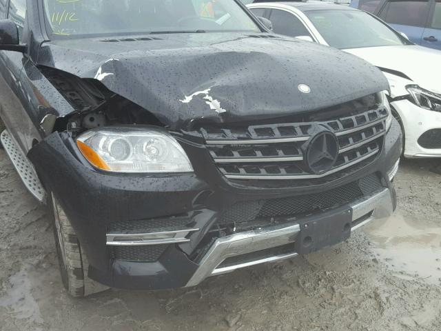 4JGDA2EB8DA100167 - 2013 MERCEDES-BENZ ML 350 BLU BLACK photo 9