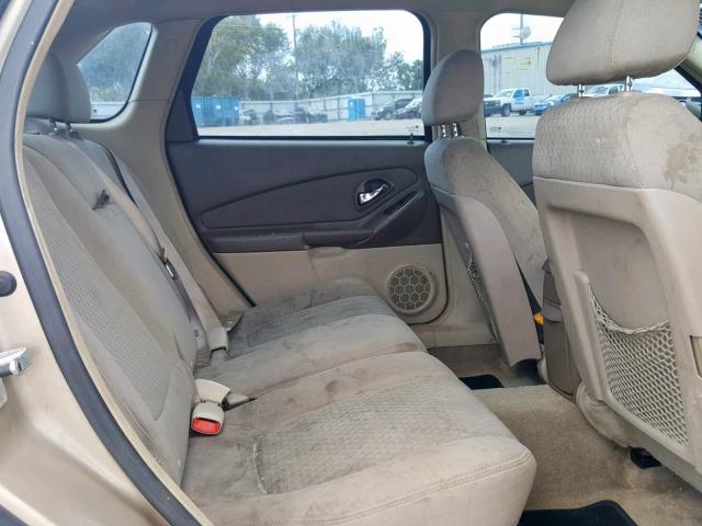 1G1ZT61846F111493 - 2006 CHEVROLET MALIBU MAX 金色 照片 6