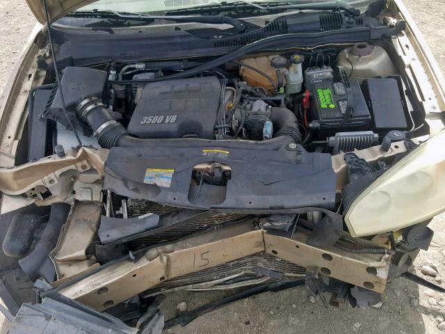 1G1ZT61846F111493 - 2006 CHEVROLET MALIBU MAX 金色 照片 7