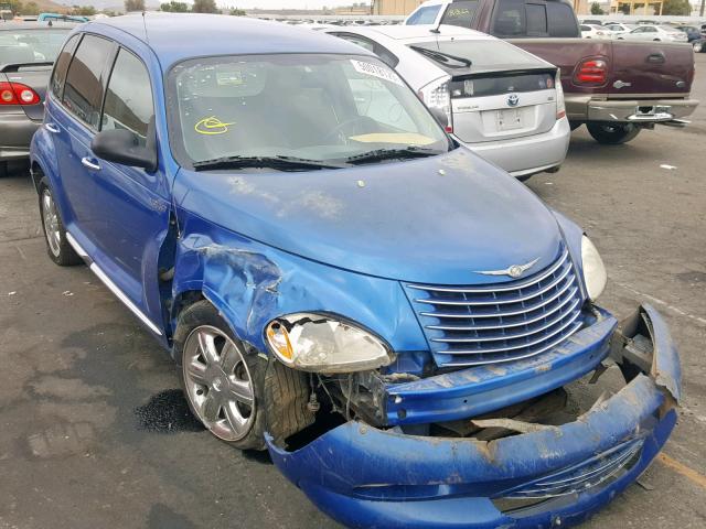 3C4FY58B44T332196 - 2004 CHRYSLER PT CRUISER BLUE photo 1