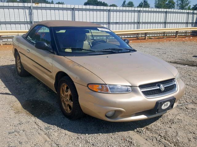 3C3EL55H8WT314889 - 1998 CHRYSLER SEBRING JX GOLD photo 1