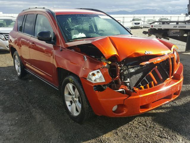 1J4NT4FB1AD560434 - 2010 JEEP COMPASS SP RED photo 1