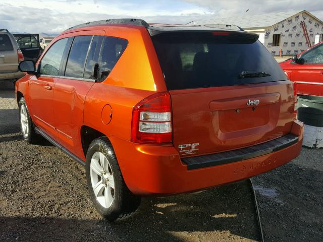1J4NT4FB1AD560434 - 2010 JEEP COMPASS SP RED photo 3