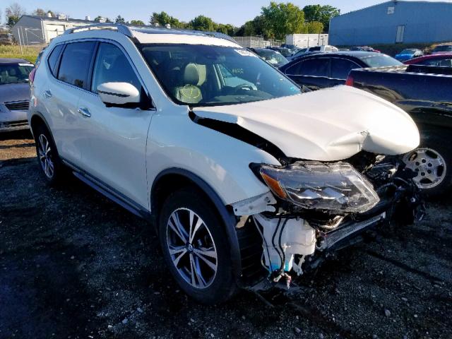 5N1AT2MV6HC741756 - 2017 NISSAN ROGUE SV WHITE photo 1