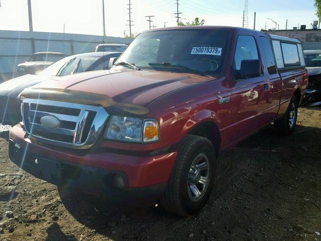 1FTZR44U28PA05611 - 2008 FORD RANGER SUP RED photo 2