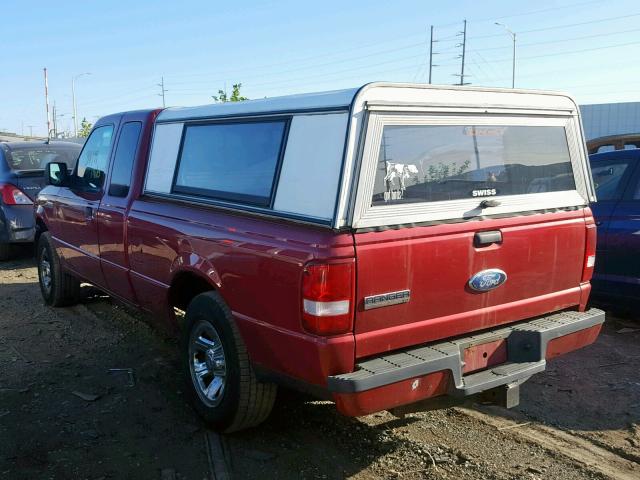 1FTZR44U28PA05611 - 2008 FORD RANGER SUP RED photo 3