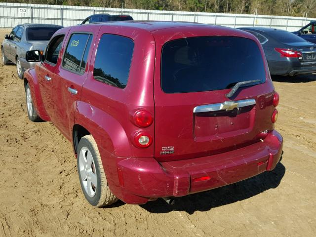 3GNDA13D17S630977 - 2007 CHEVROLET HHR LS Granate foto 3