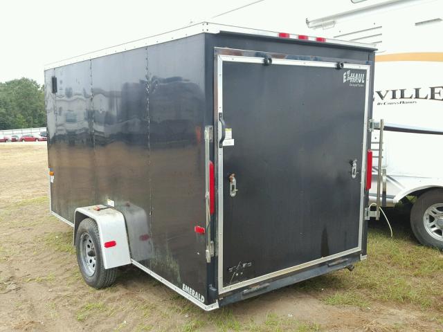 5TTBE15156D001449 - 2006 CARGO TRAILER BLACK photo 3