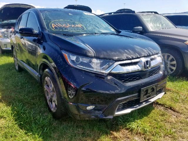 7FARW1H80HE028341 - 2017 HONDA CR-V EXL BLACK photo 1