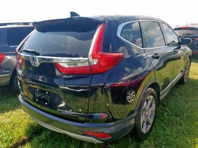 7FARW1H80HE028341 - 2017 HONDA CR-V EXL BLACK photo 4