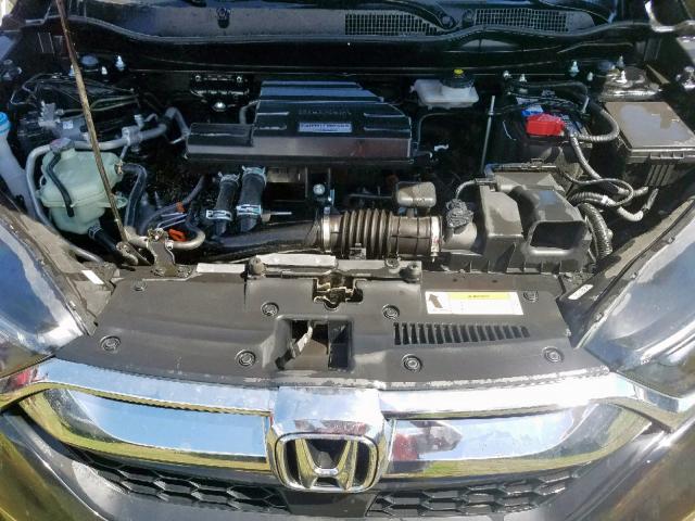 7FARW1H80HE028341 - 2017 HONDA CR-V EXL BLACK photo 7