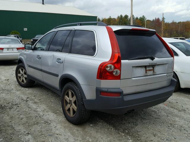 YV1CZ59H641059461 - 2004 VOLVO XC90 SILVER photo 3