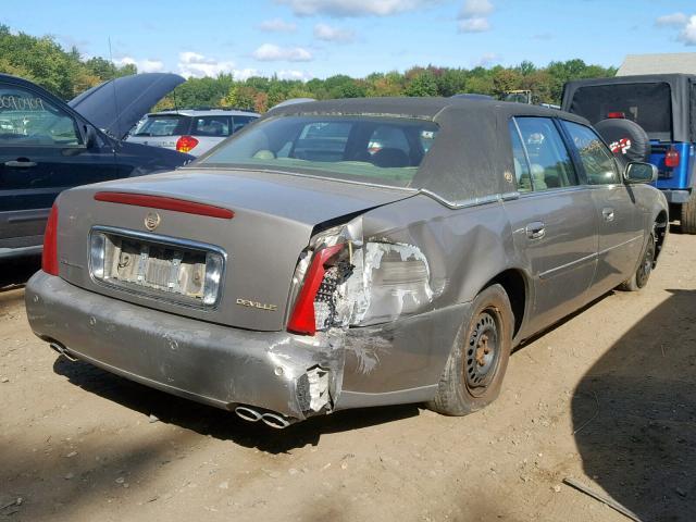 1G6KD57Y42U230676 - 2002 CADILLAC DEVILLE BROWN photo 4