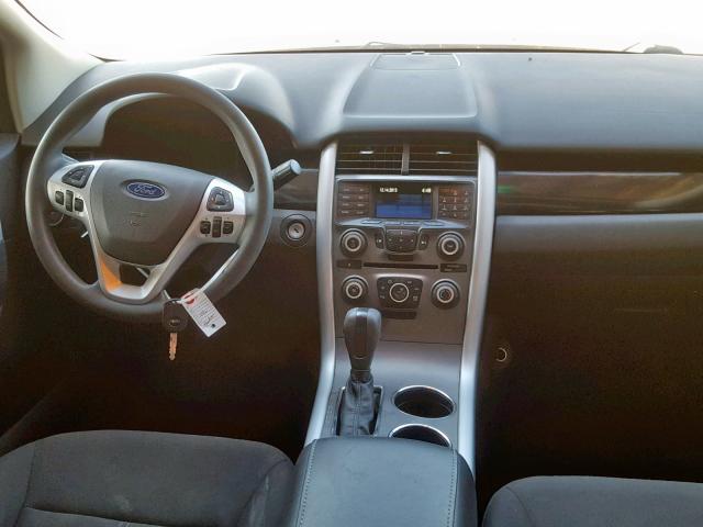 2FMDK3GC6DBC61064 - 2013 FORD EDGE SE SILVER photo 9