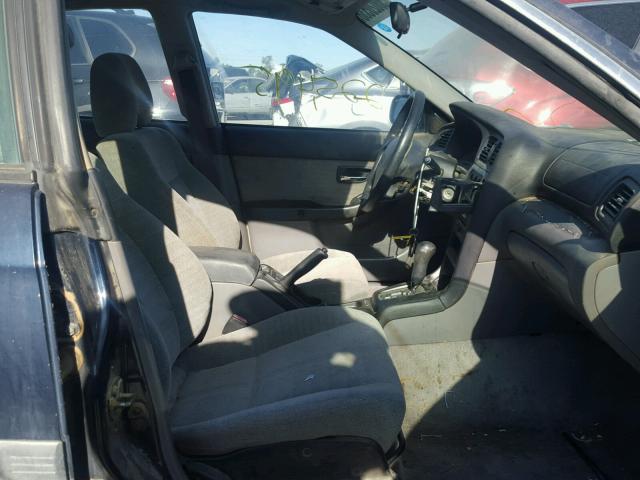 4S3BE635017200759 - 2001 SUBARU LEGACY L BLUE photo 5