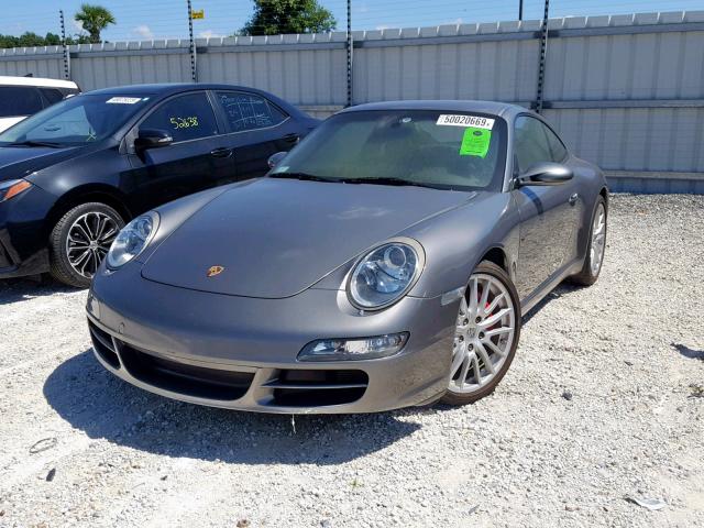 WP0AB29988S730539 - 2008 PORSCHE 911 CARRER SILVER photo 2