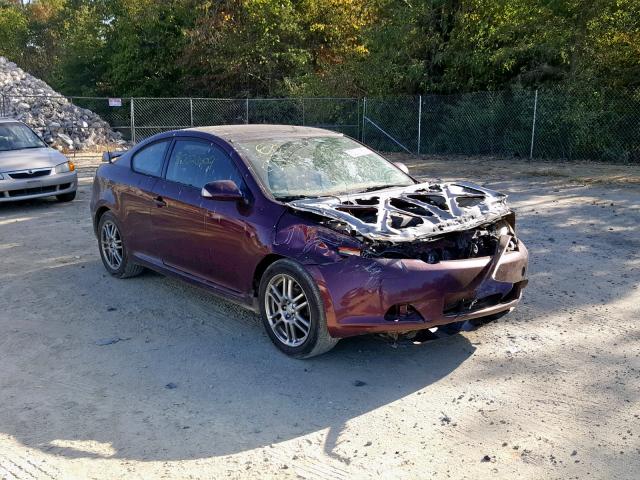 JTKDE177970218548 - 2007 TOYOTA SCION TC იასამნისფერი ფოტო 1