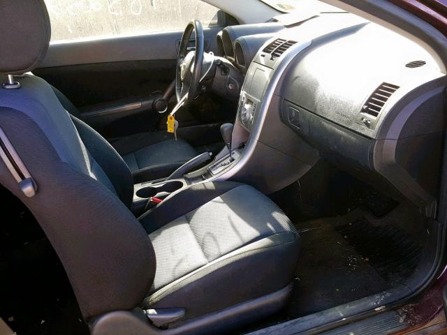 JTKDE177970218548 - 2007 TOYOTA SCION TC იასამნისფერი ფოტო 5