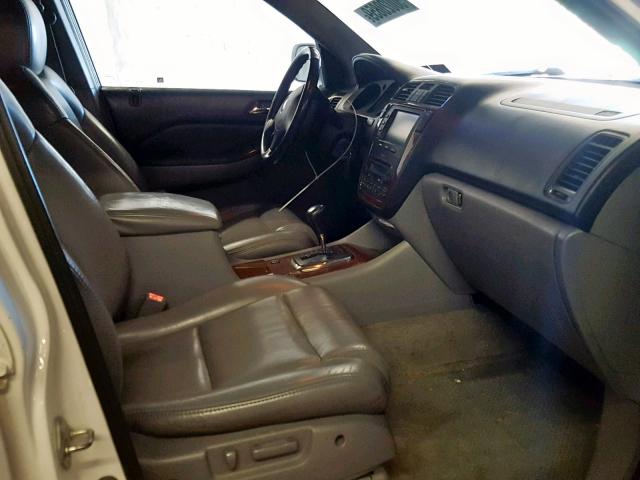 2HNYD18643H535719 - 2003 ACURA MDX TOURIN WHITE photo 5