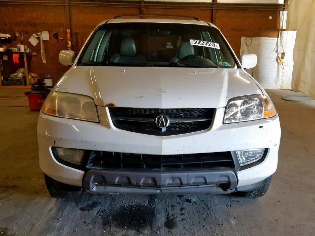 2HNYD18643H535719 - 2003 ACURA MDX TOURIN WHITE photo 7