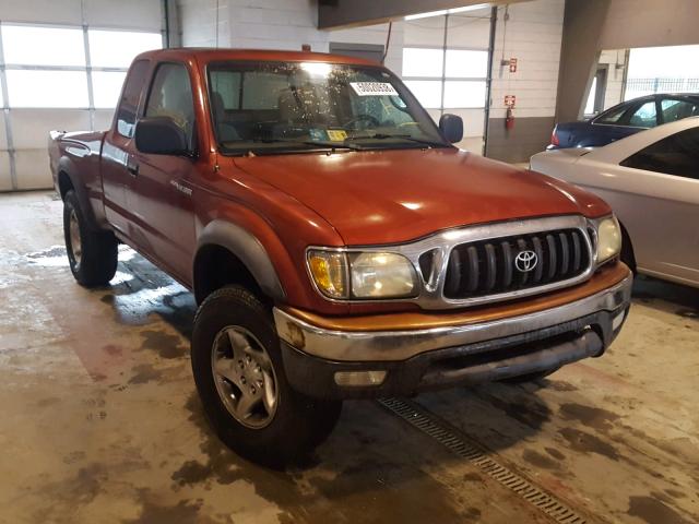 5TESN92N74Z466036 - 2004 TOYOTA TACOMA XTR ბურგუნდია ფოტო 1